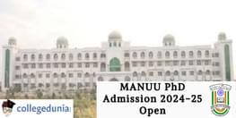 MANUU PhD Admission 2025
